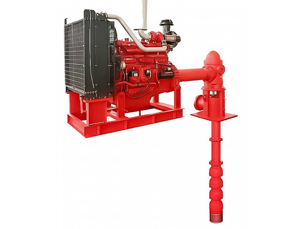 ปั๊มน้ำดับเพลิง Vertical Turbine Fire pump